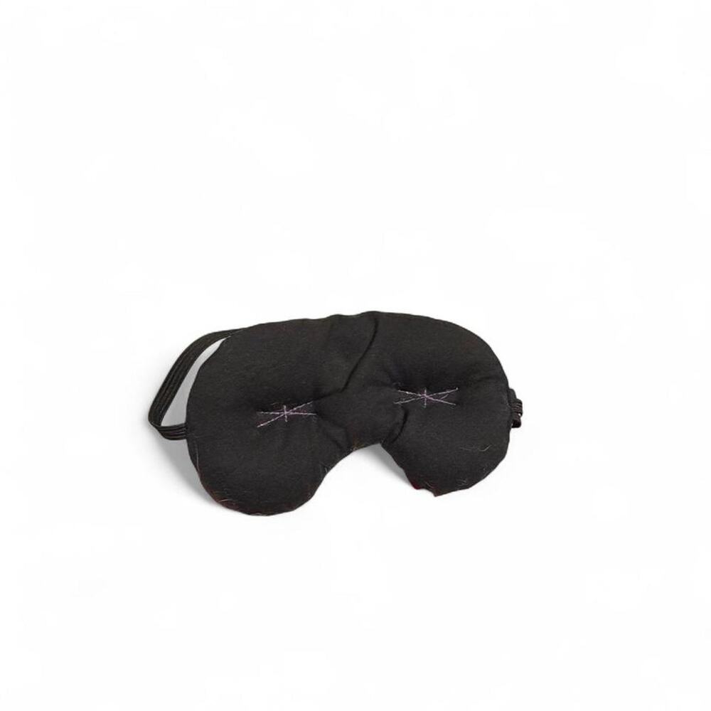 Weighted Lash-Friendly Sleep Eye Mask - Black